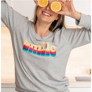 Hello Mello Best Day Ever Lounge Top, Smile